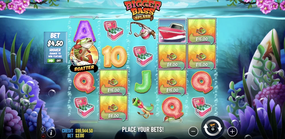 Bigger Bass Splash Slot