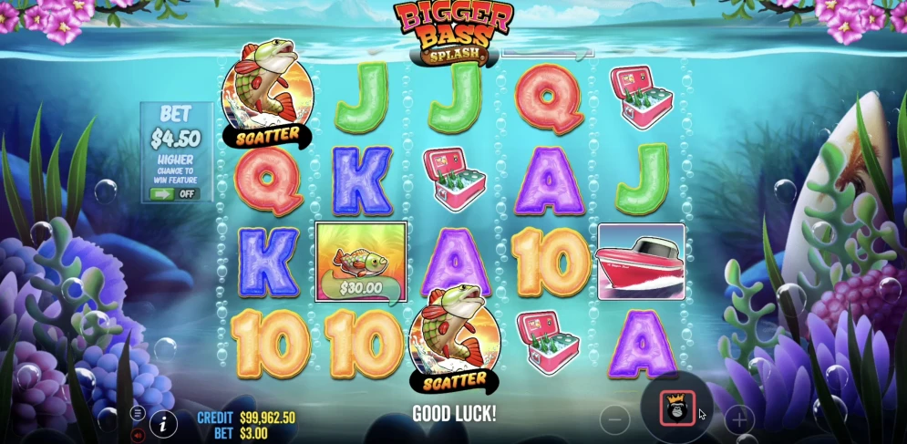 Bigger Bass Splash Slot