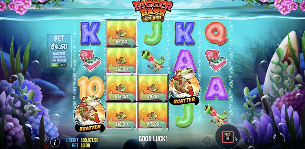 Bigger Bass Splash demo